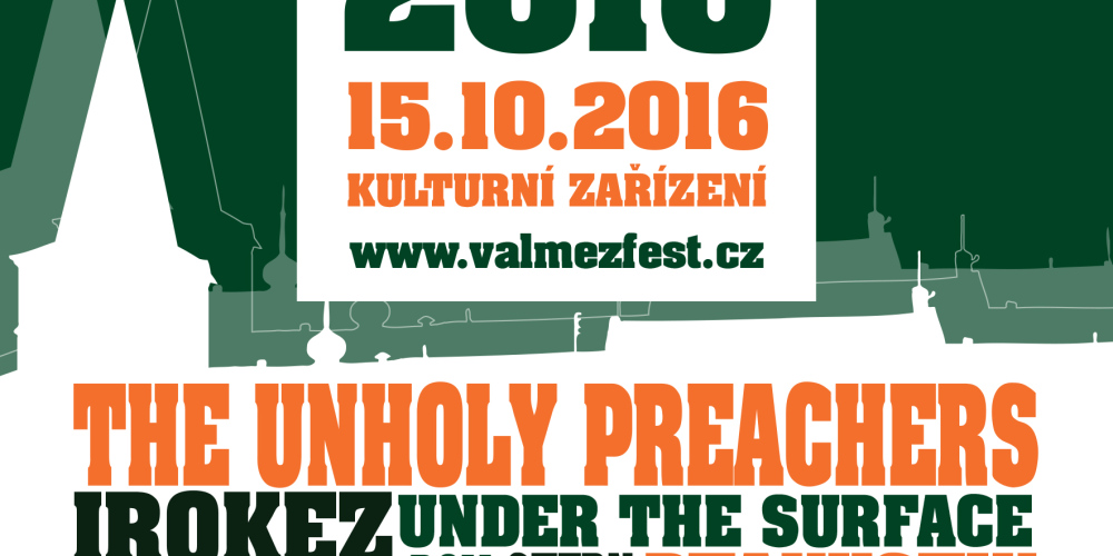Hudební festival VALMEZ 2016 oslaví půlkulatiny