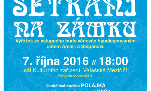 Kulturní zařízení přivítá místní sbory a soubory na Setkání na zámku