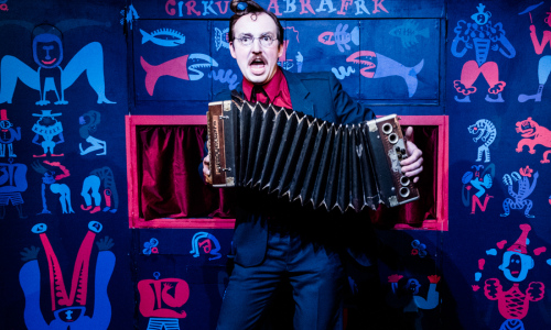 S dětmi v říjnu na Cirkus Abrafrk