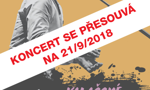 Koncert Davida Kollera se přesouvá na září