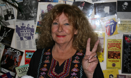 Skotská královna blues Maggie Bell i legendární textař Pete Brown na Valašském špalíčku